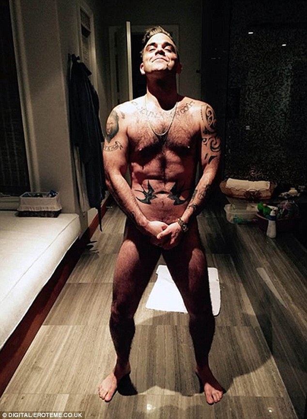Фото голый robbie williams