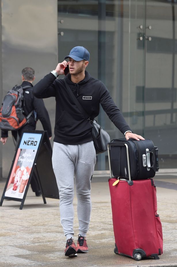 grey trackies men