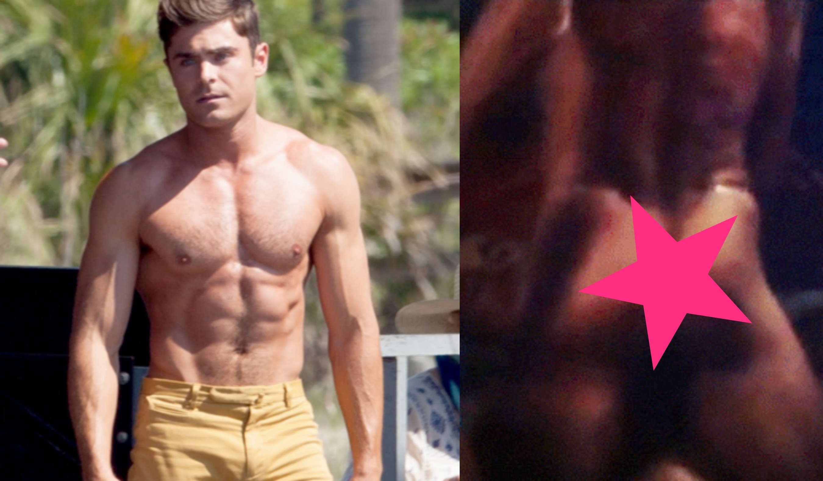 Zac efron dick pic ♥ Cocky Justin Bieber shows off his abs i