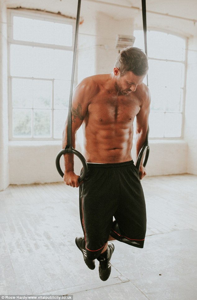 MAN CANDY: Hollyoaks Jamie Lomas Works up a Sweat in Sexy 