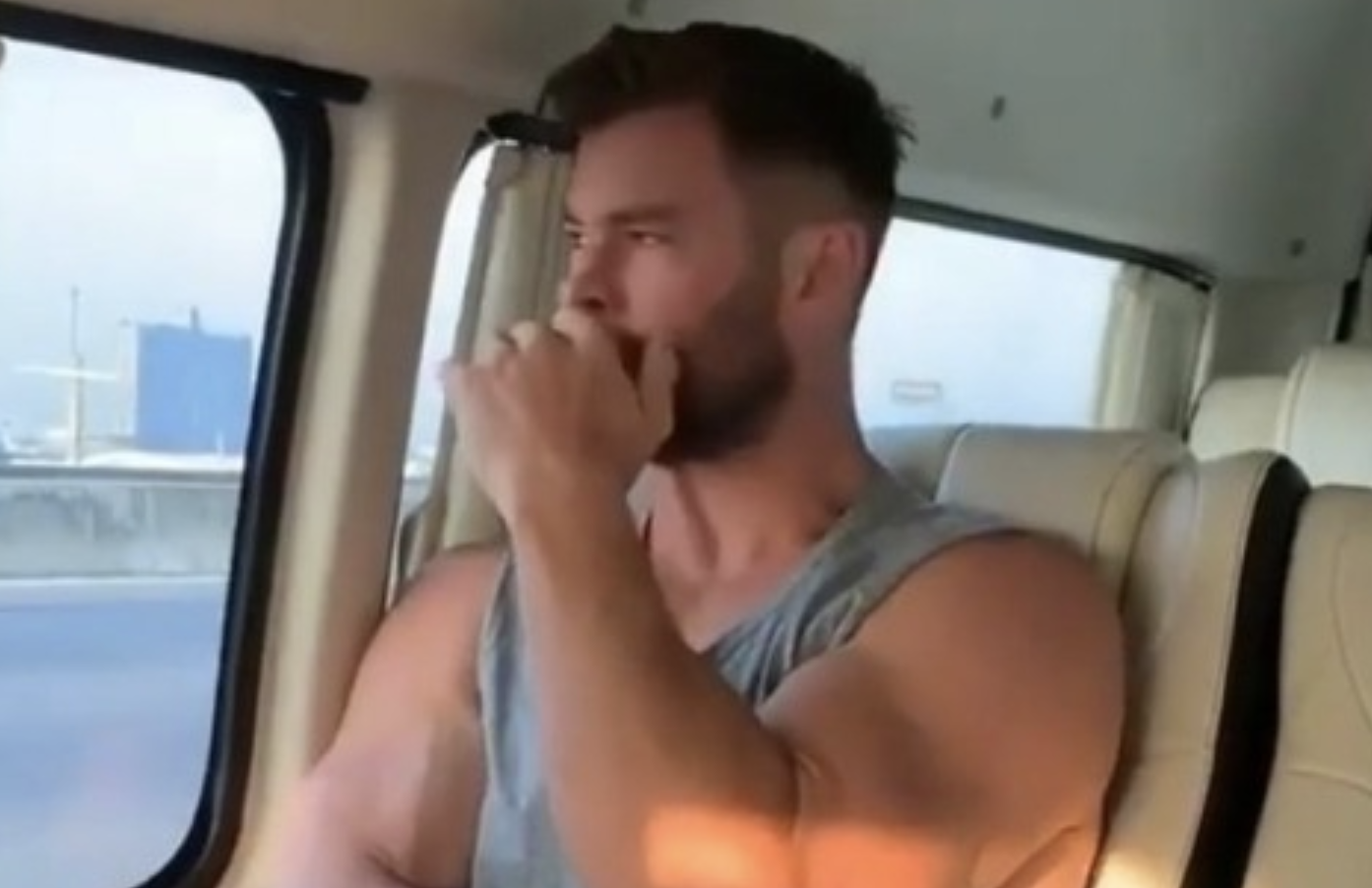 Chris Hemsworth for Bait-Bus - Cocktailsandcocktalk
